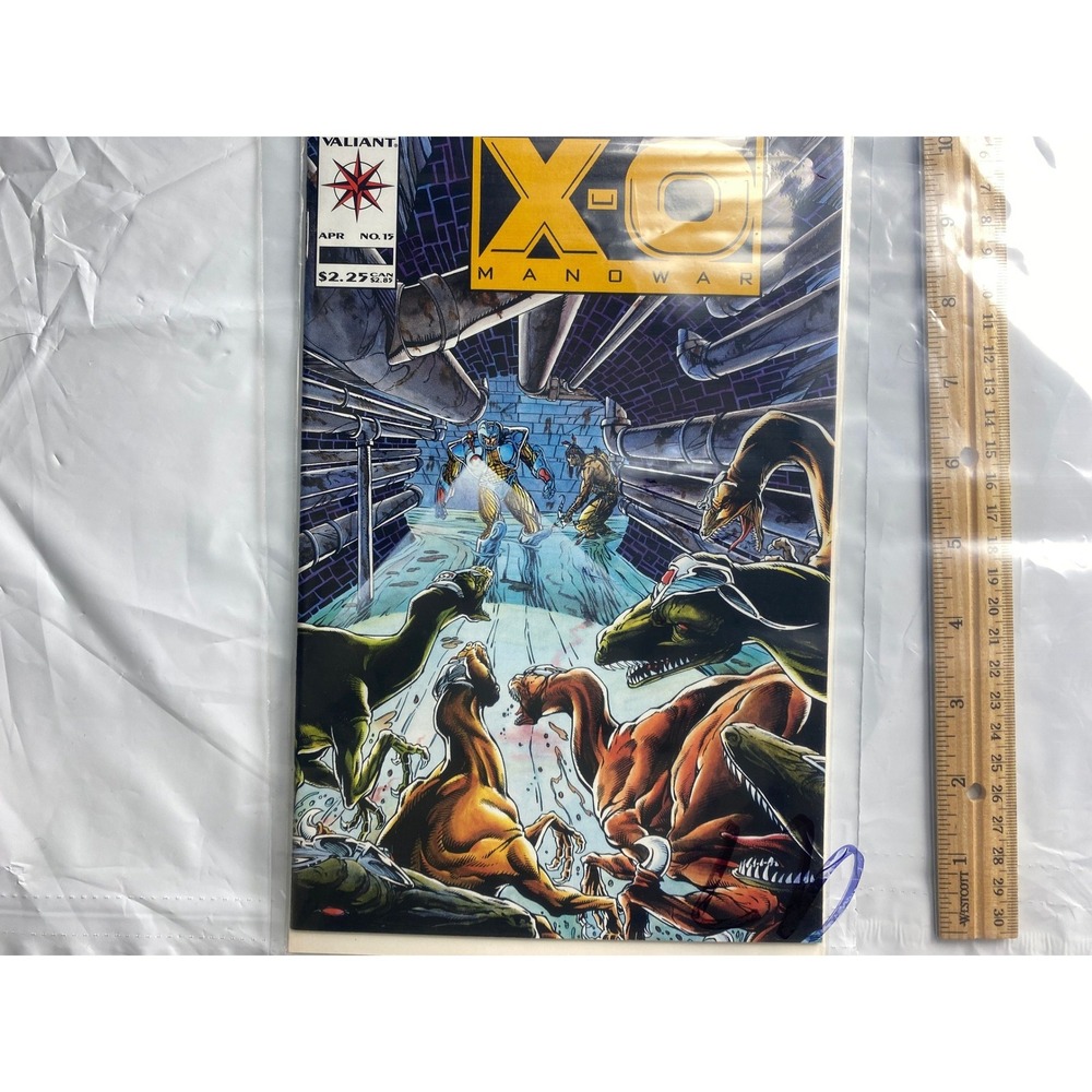 Valiant X-O Manowar Comic Book April No 19